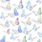 72 Pieces 3D Butterfly Wall Decor, 3 Styles 3 Sizes, Removable Metallic Wall Sticker Room Mural Decals for Kids Bedroom Nursery Classroom Party Decoration Wedding Decor DIY Gift (Laser)